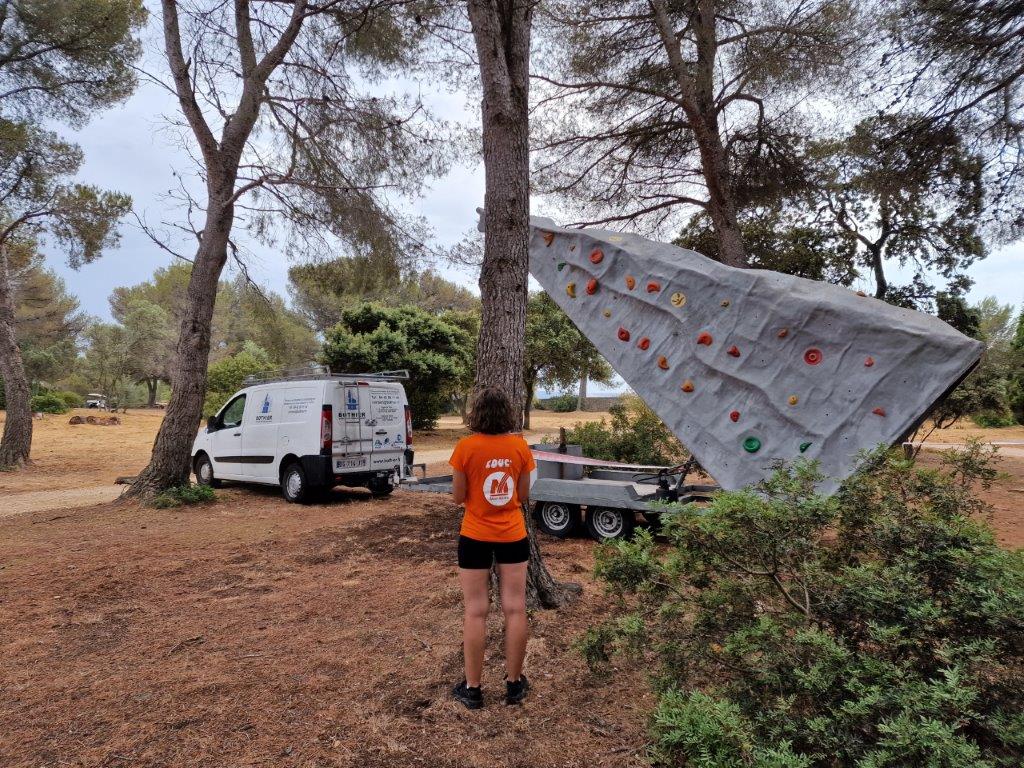 Sensibilisation aux activités sur cordes à Martigues